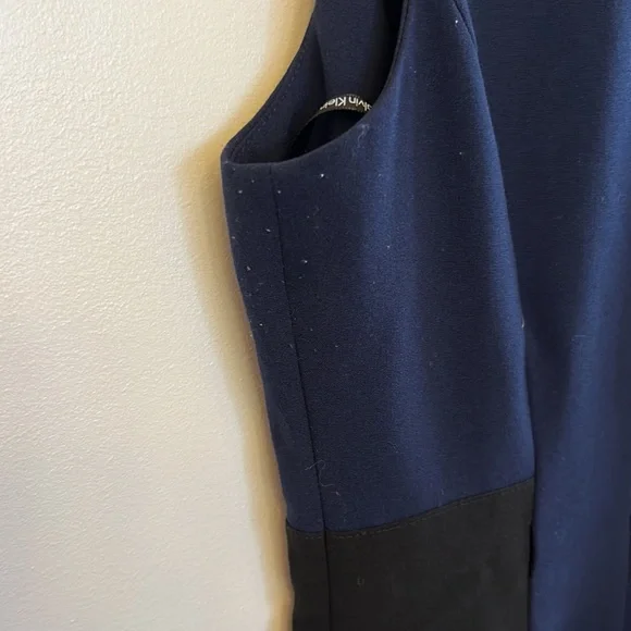 Calvin Klein Women’s Sleeveless Dress Blue Size 8 - Picture 3 of 9
